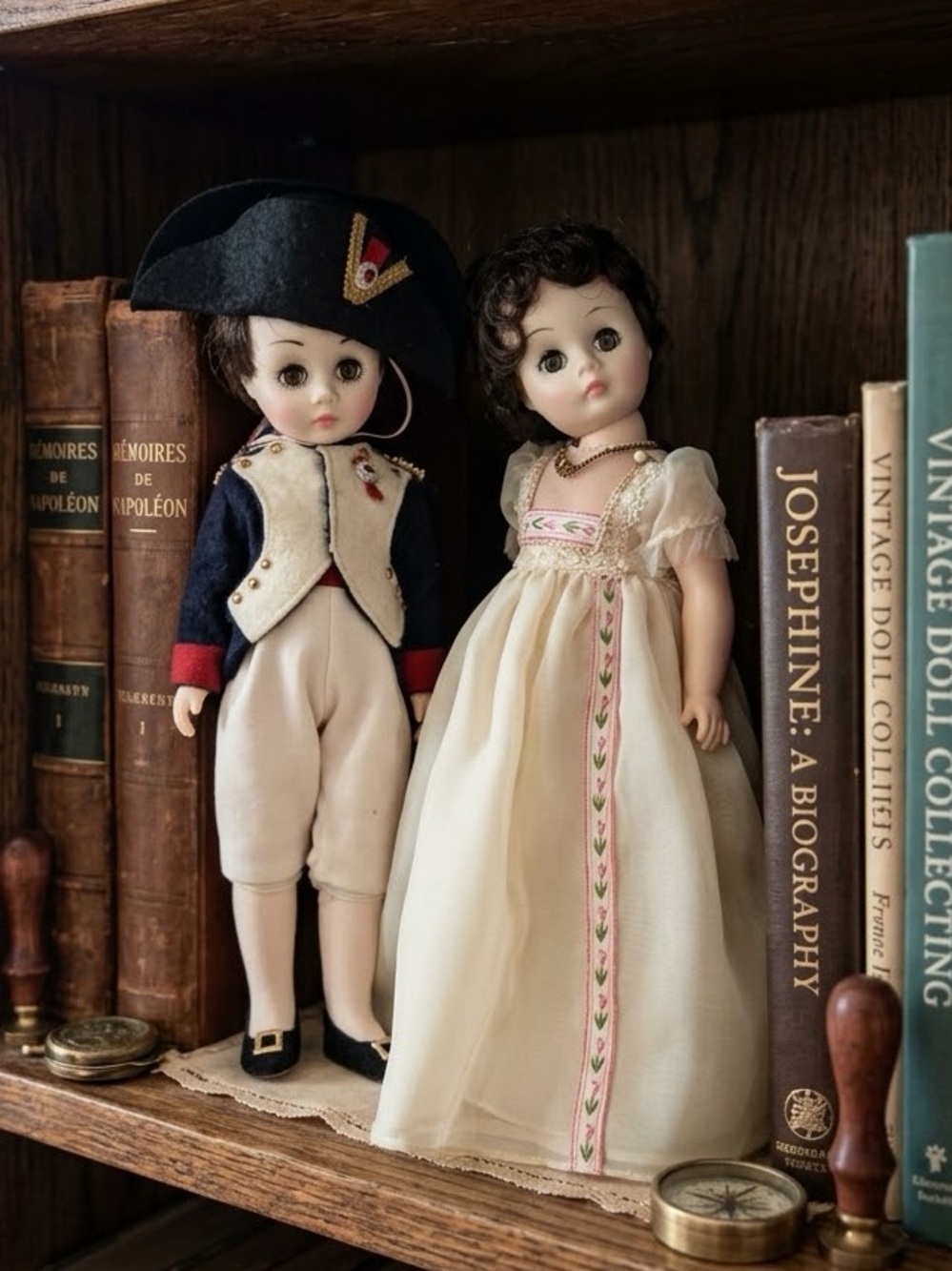 Madame Alexander Dolls - Napoleon and Josephine, "Portrait in History" Dolls